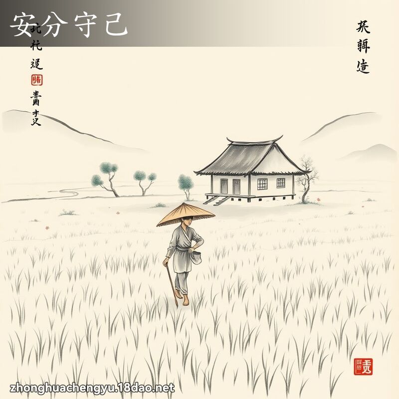 安分守己 配图