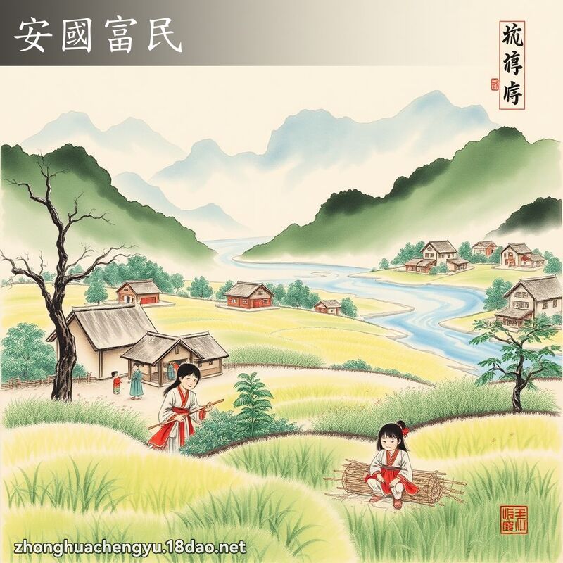 安國富民 配图