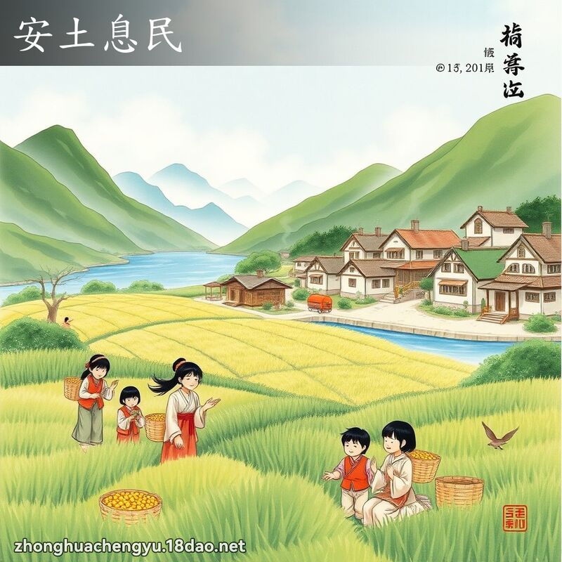 安土息民 配图