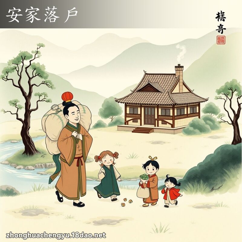安家落戶 配图