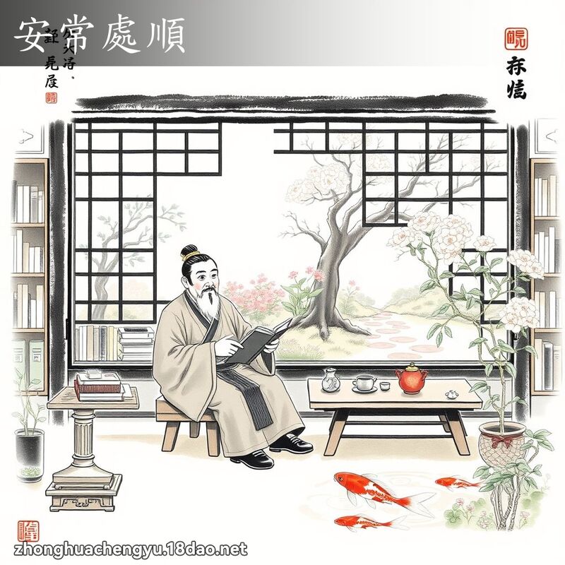 安常處順 配图