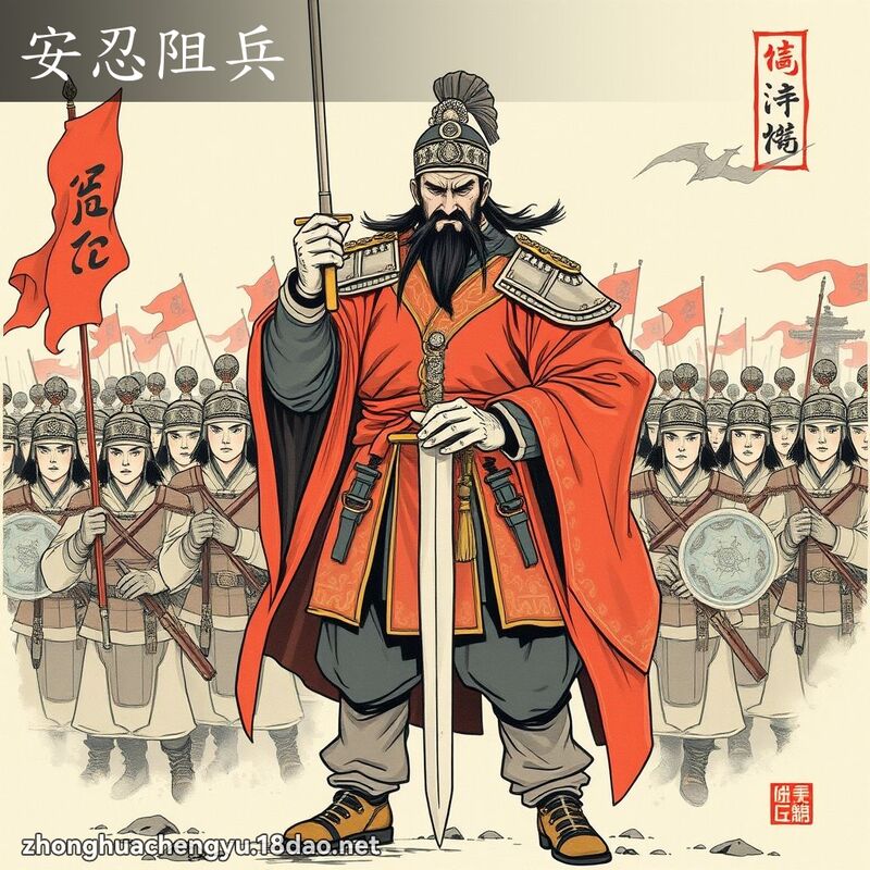 安忍阻兵 配图