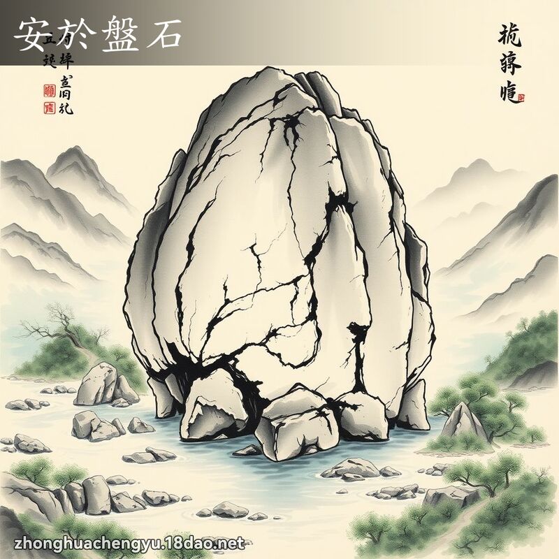 安於盤石 配图