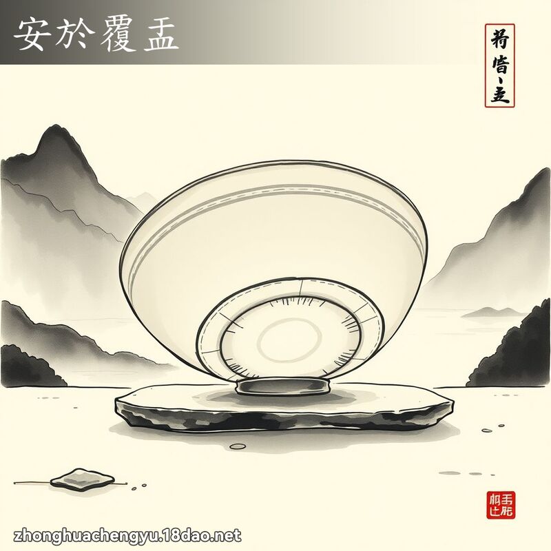 安於覆盂 配图