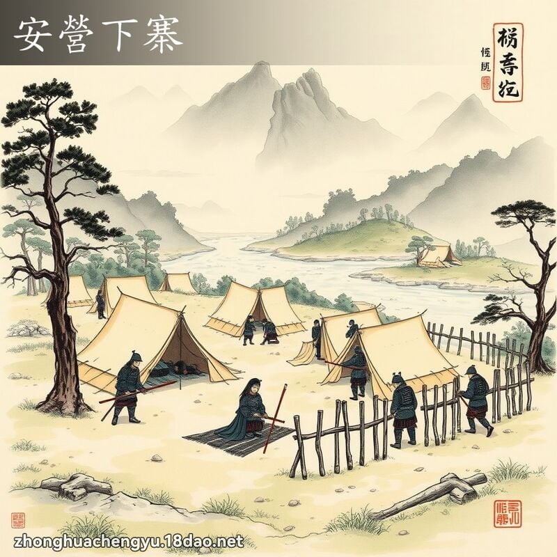 安營下寨 配图