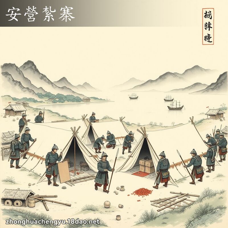 安營紮寨 配图