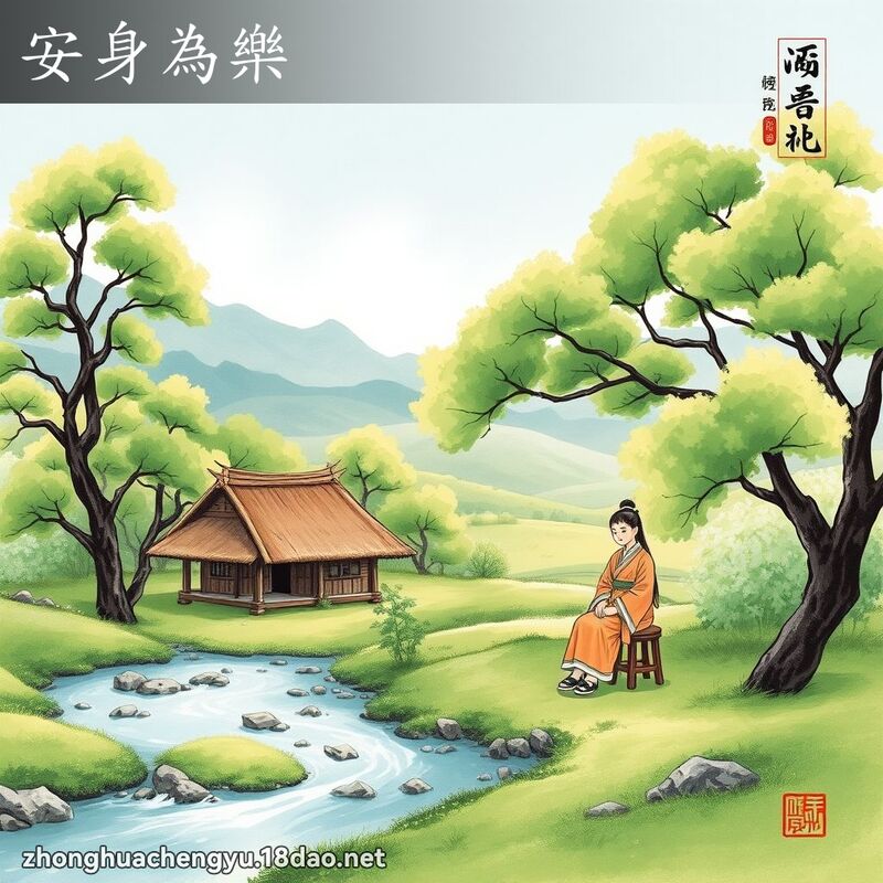 安身為樂 配图