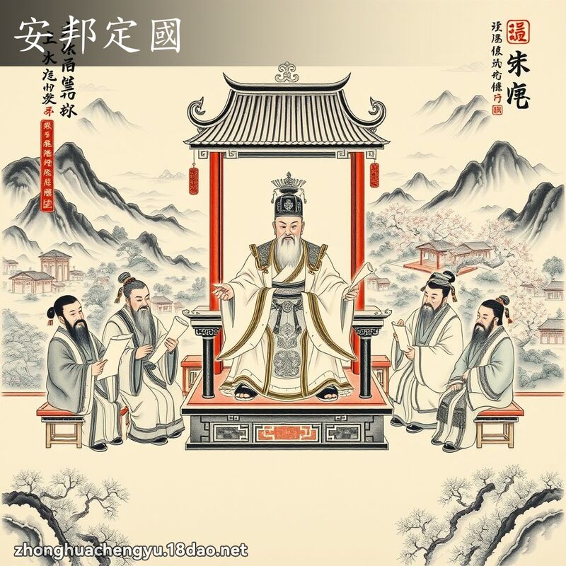 安邦定國 配图