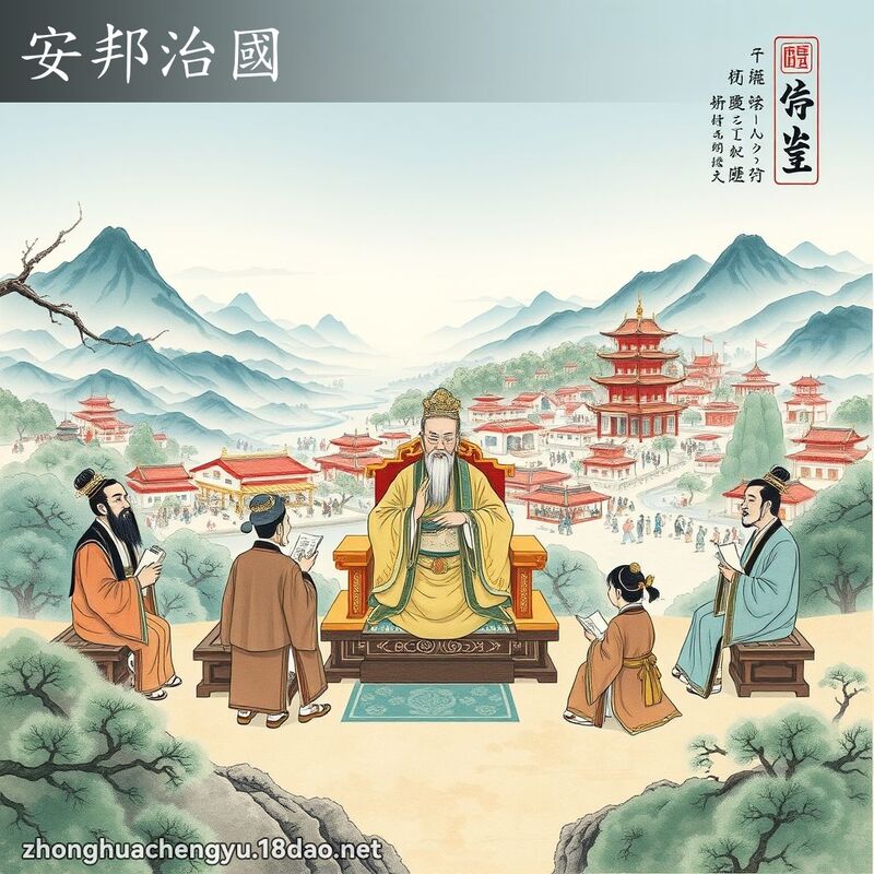 安邦治國 配图