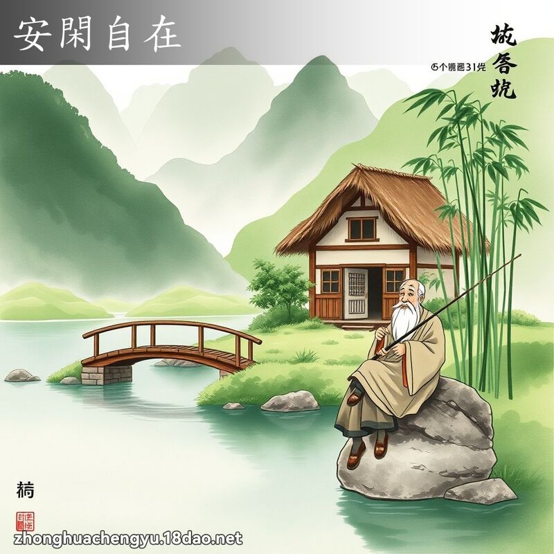 安閑自在 配图