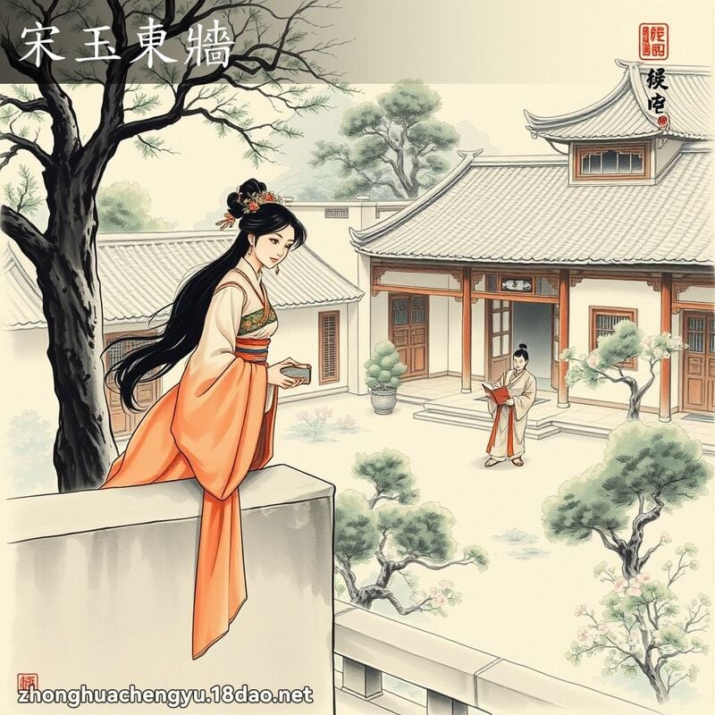 宋玉東牆 配图
