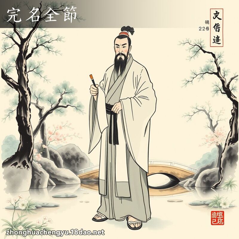 完名全節 配图