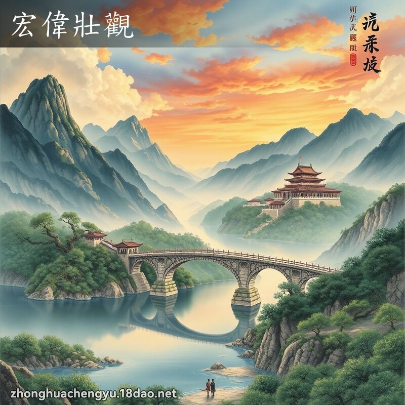 宏偉壯觀 配图