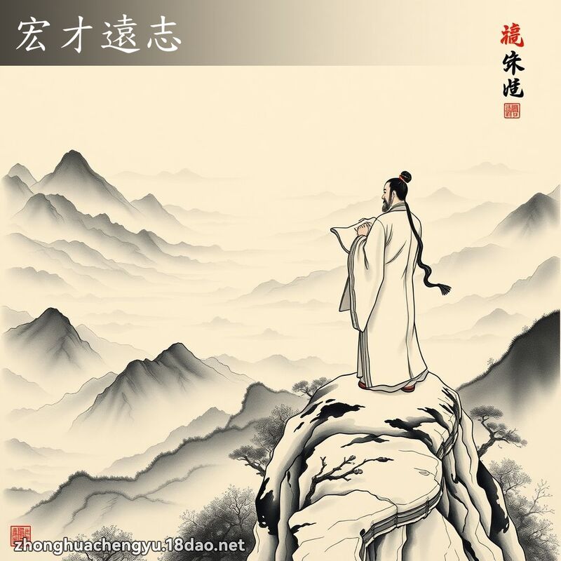 宏才遠志 配图