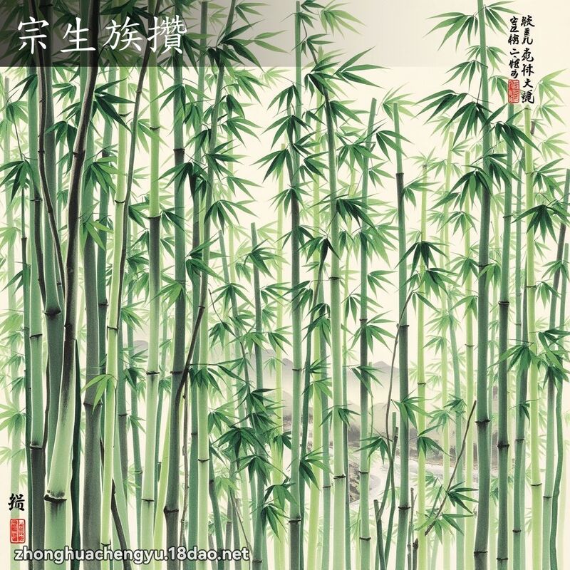 宗生族攢 配图