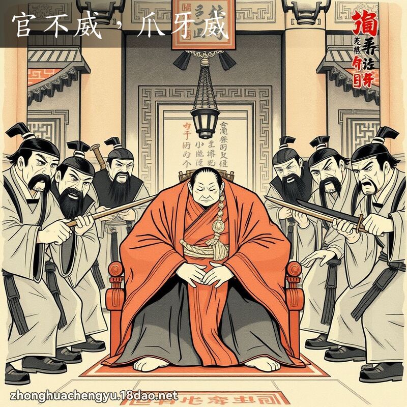 官不威,爪牙威 配图