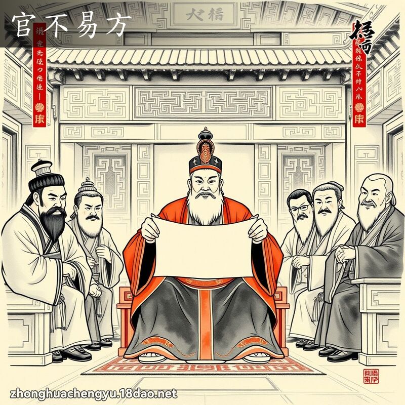 官不易方 配图