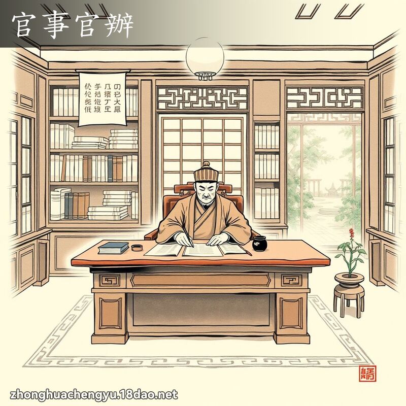 官事官辦 配图