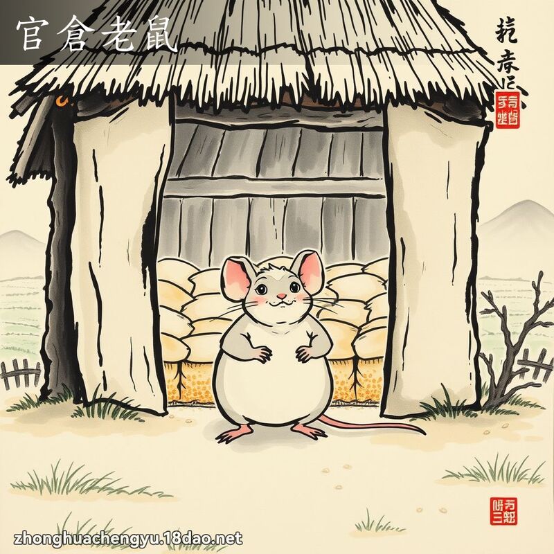 官倉老鼠 配图