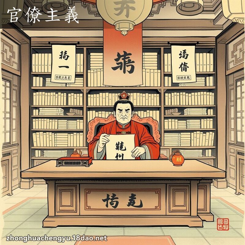 官僚主義 配图