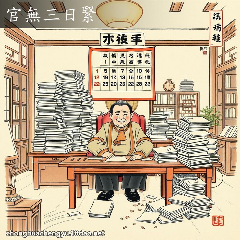 官無三日緊 配图