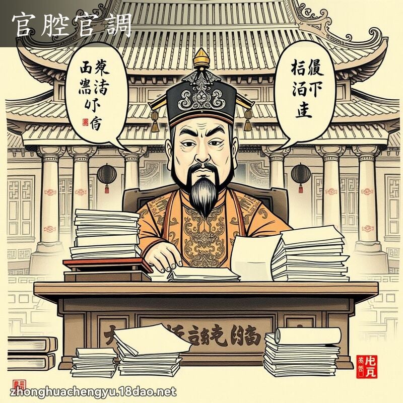 官腔官調 配图
