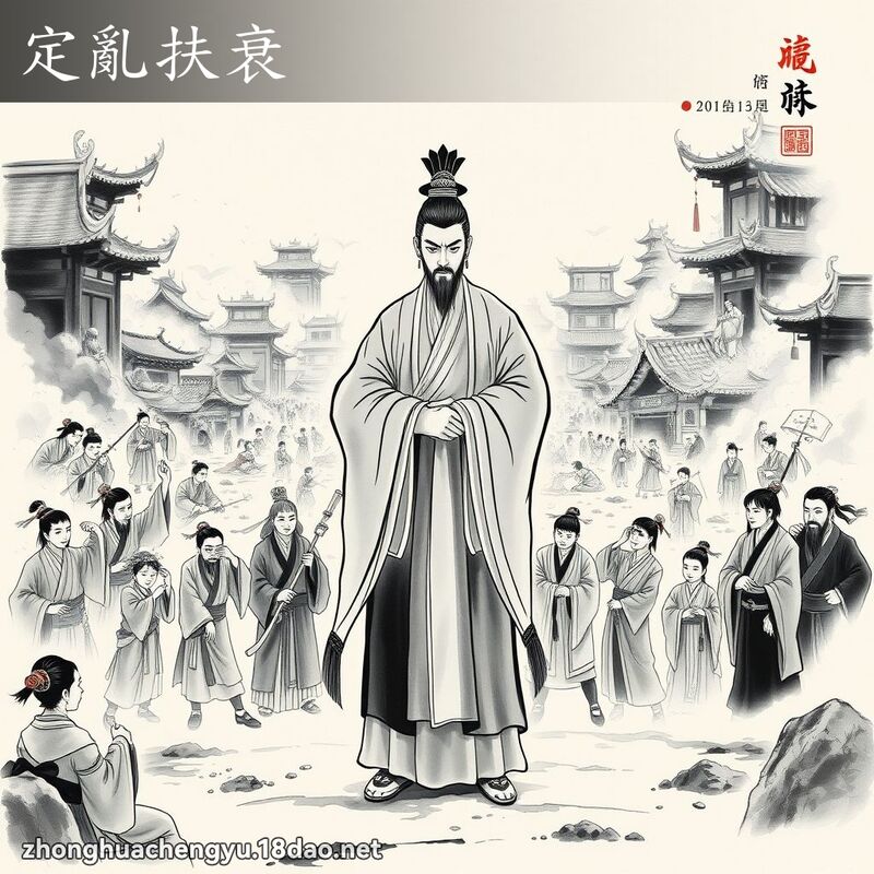 定亂扶衰 配图