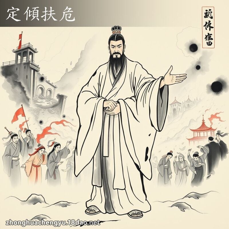 定傾扶危 配图