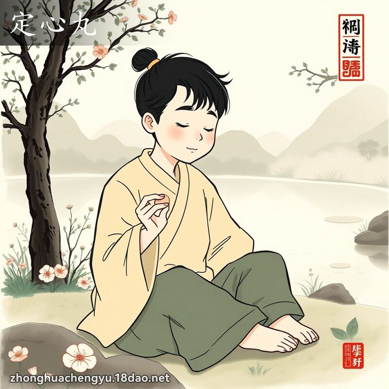定心丸 配图