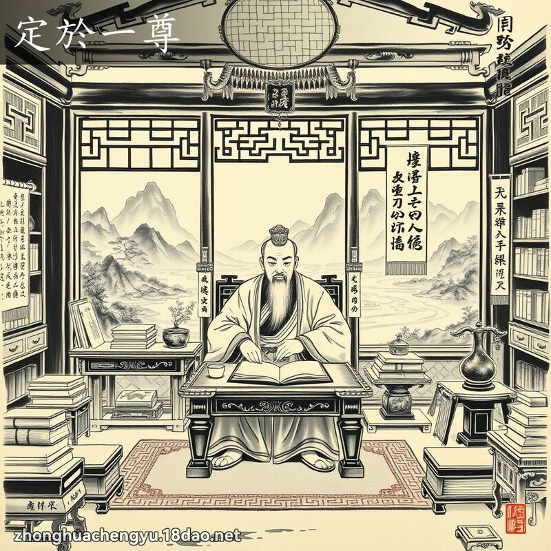 定於一尊 配图