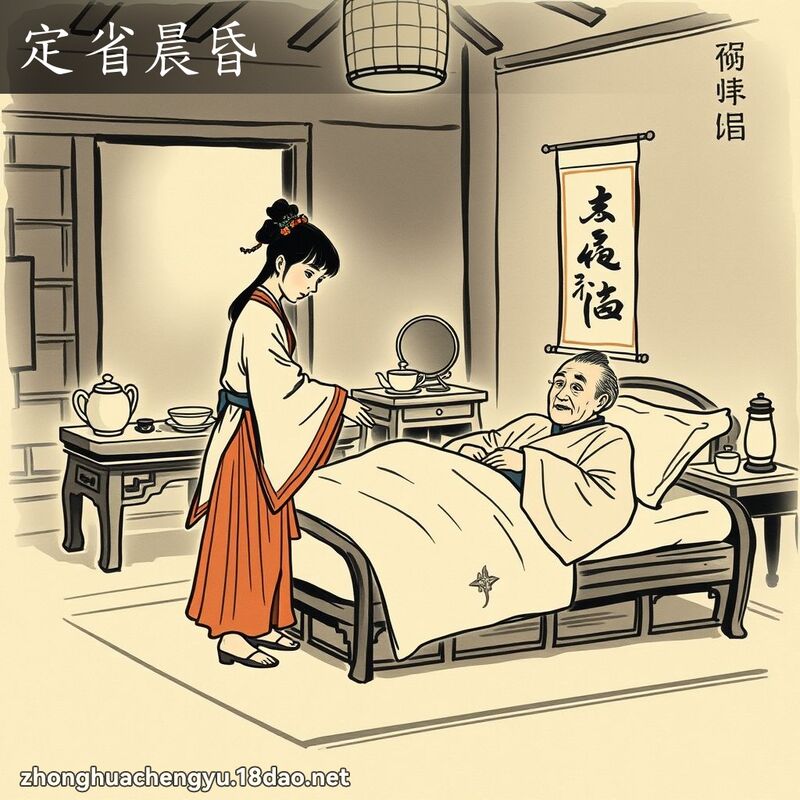 定省晨昏 配图