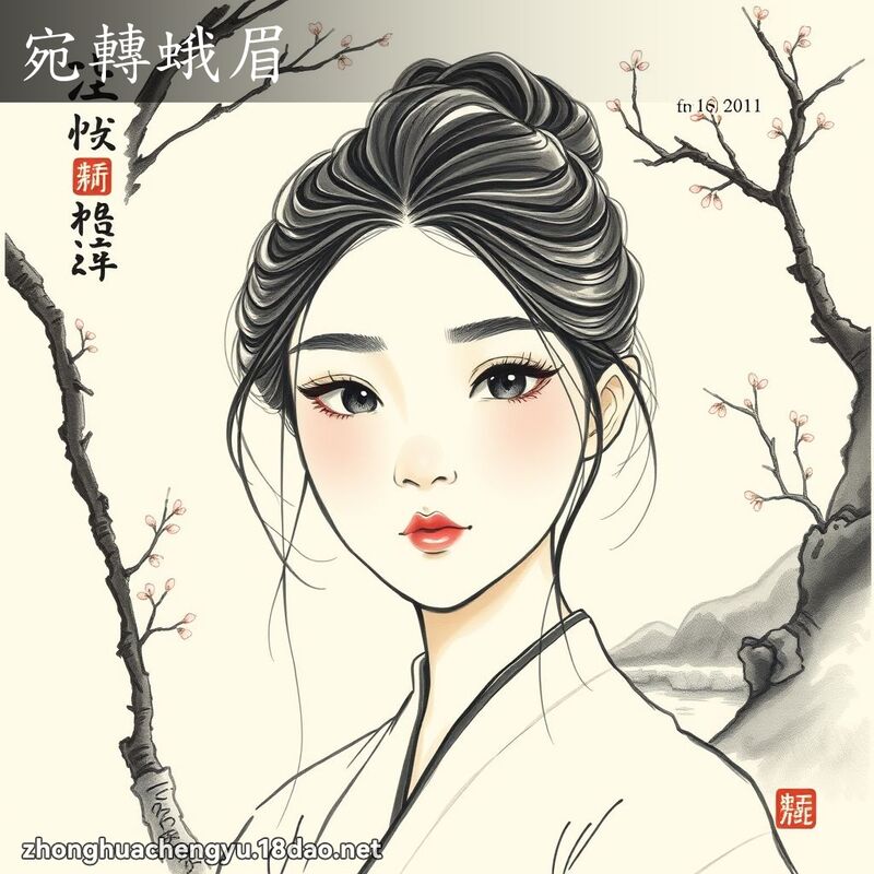 宛轉蛾眉 配图