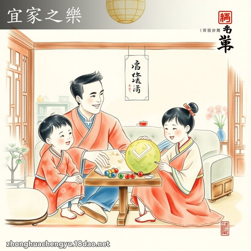 宜家之乐 - 中华成语配图