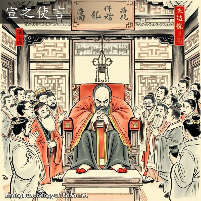 宣之使言 配图