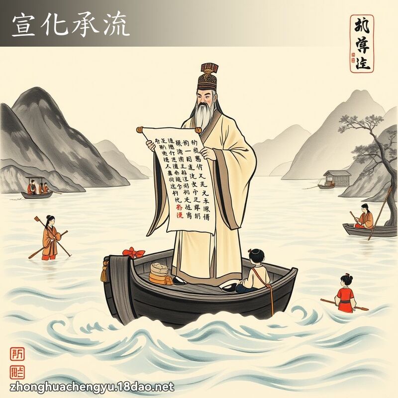 宣化承流 - 中華成語配圖