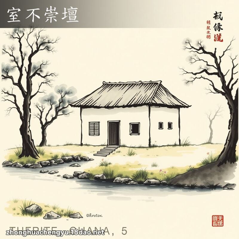 室不崇壇 配图