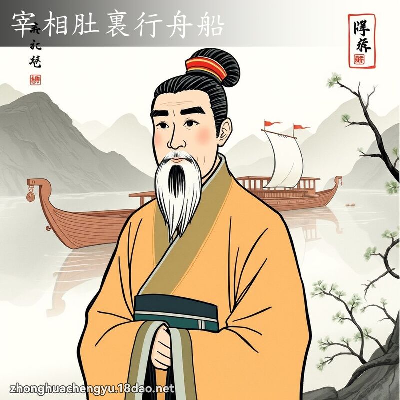 宰相肚裏行舟船 配图