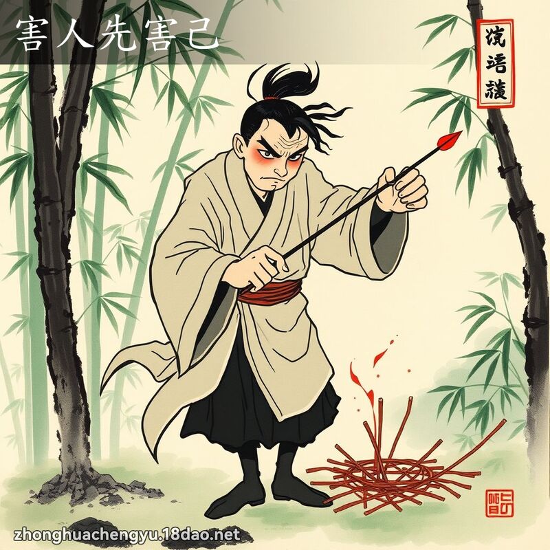 害人先害己 配图