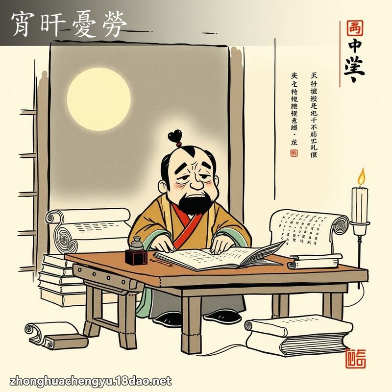 宵旰憂勞 配图