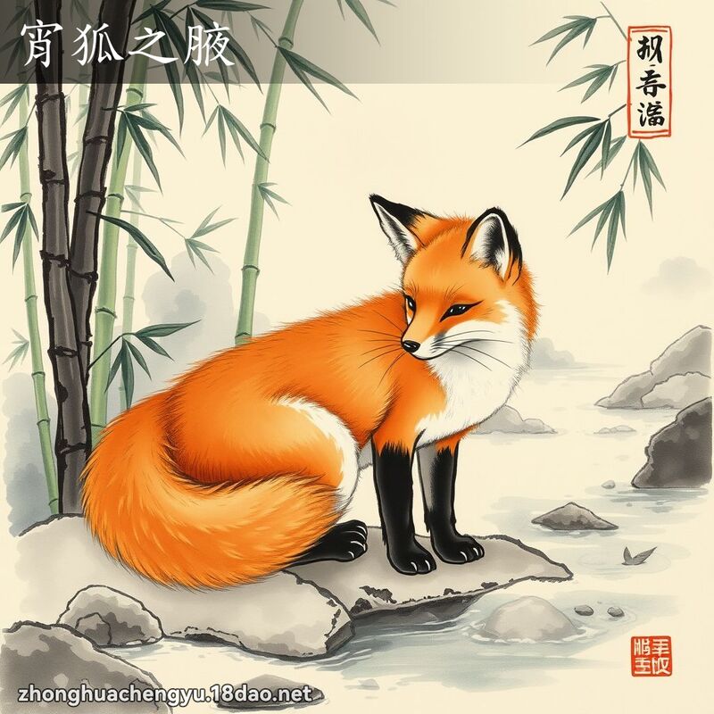 宵狐之腋 配图