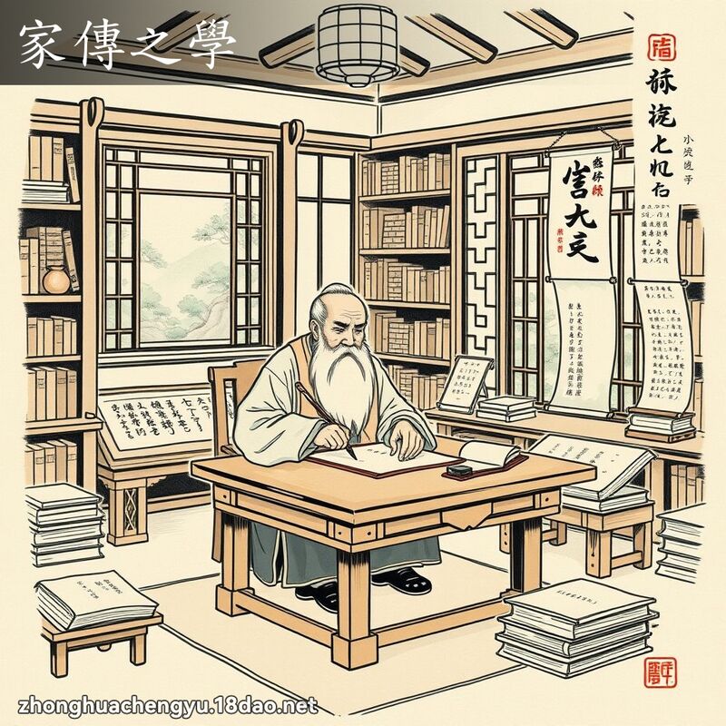 家傳之學 - 中華成語配圖