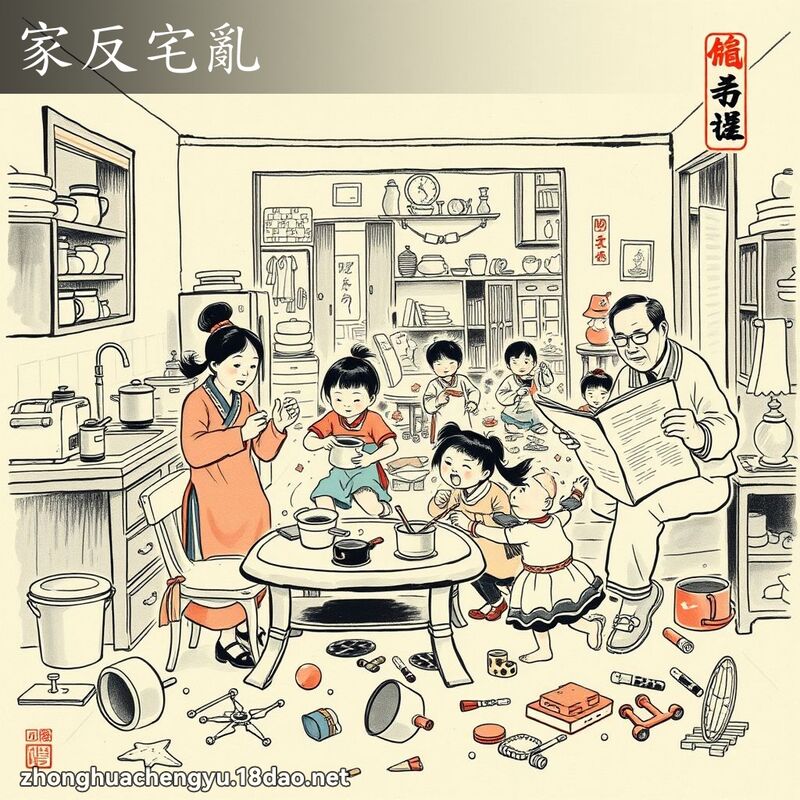 家反宅亂 配图