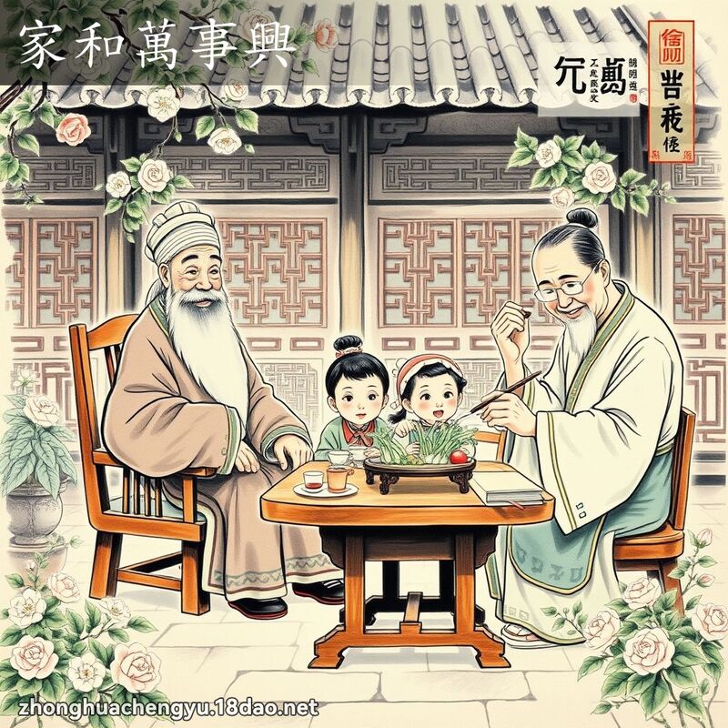 家和萬事興 配图