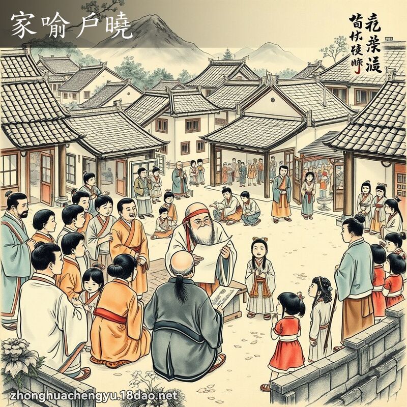家喻户晓 - 中华成语配图