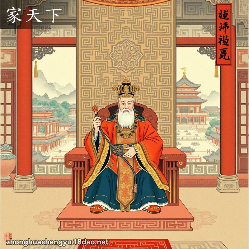 家天下 配图