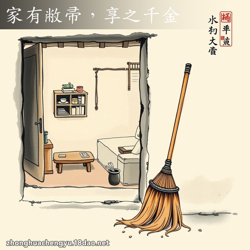 家有敝帚,享之千金 配图
