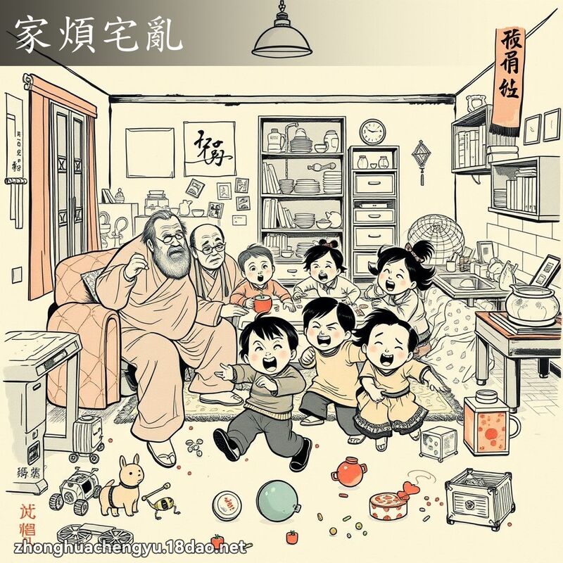 家烦宅乱 配图