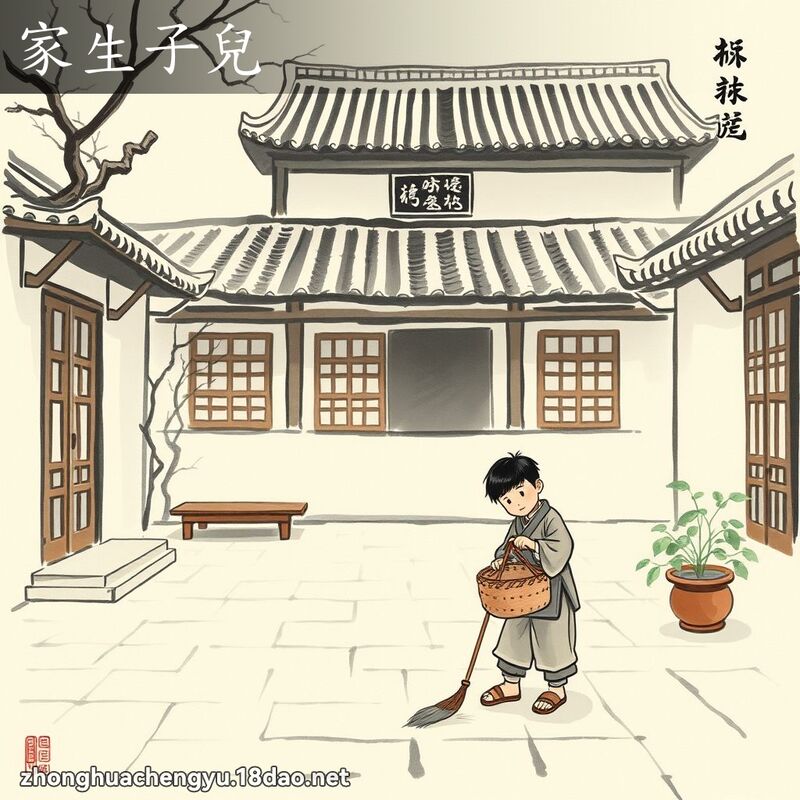 家生子儿 配图