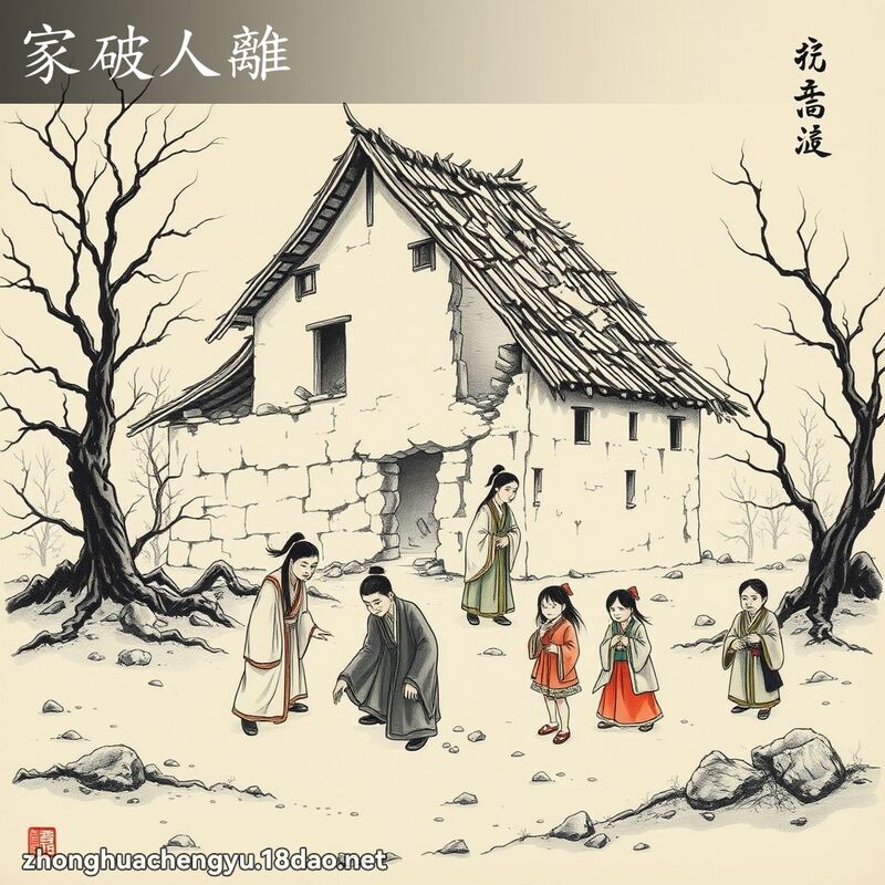 家破人离 配图