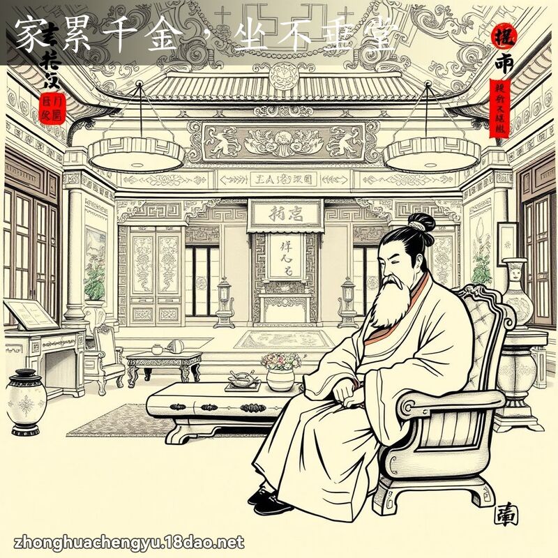 家累千金,坐不垂堂 配图